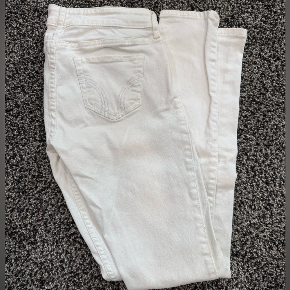 Hollister Super Skinny White Jeans